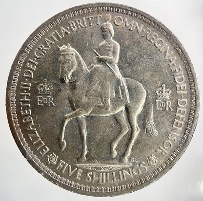 1953 Elizabeth II 2nd Crown Coin | Very High Grade