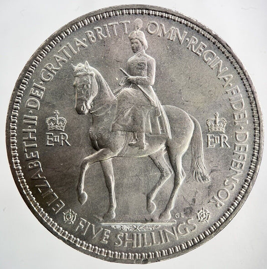 1953 Elizabeth II 2nd Crown Coin | Very High Grade