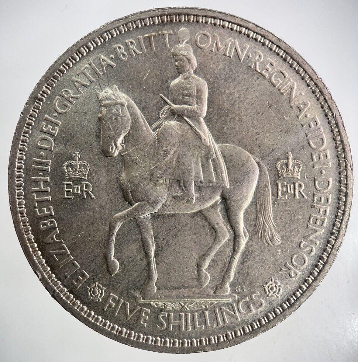 1953 Elizabeth II 2nd One Crown Coin | Very High Grade