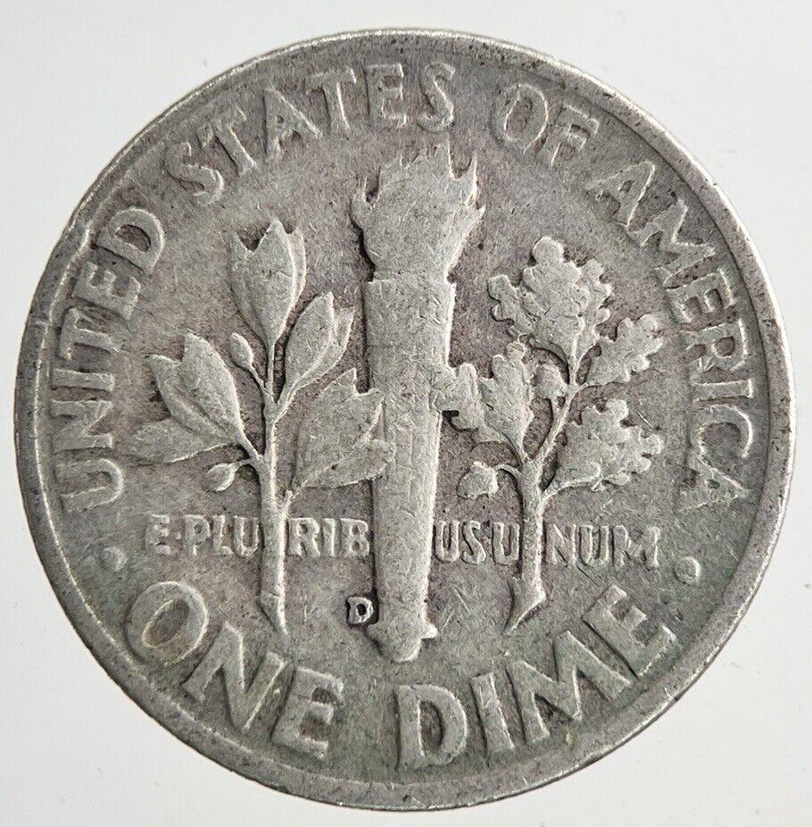 1952-D US USA Roosevelt Silver Dime Coin | Collectable Grade