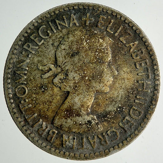 1953 Elizabeth II 2nd Sixpence Coin | Fine Collectable Grade