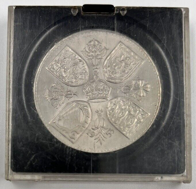 1953 Elizabeth II Crown Coin Cased | Very High Grade | a90333