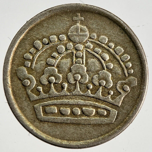 1953 Sweden 10 Ore Silver Coin | Collectable Grade | a8768