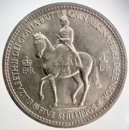 1953 Elizabeth II Crown Coin | Fine Collectable Grade | a2610