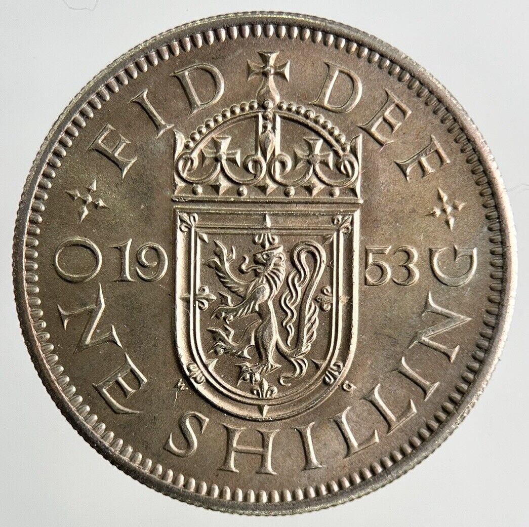 1953 Elizabeth II 2nd Shilling Coin | Very High Grade