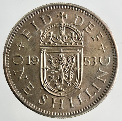 1953 Elizabeth II 2nd Shilling Coin | Very High Grade