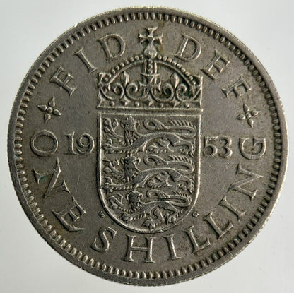 1953 Elizabeth II 2nd Shilling Coin | Fine Collectable Grade