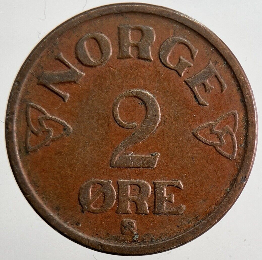 1953 Norway 2 Ore Coin | Very High Grade | a7001