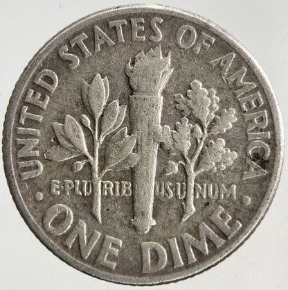 1953 US USA Roosevelt Dime Silver Coin | Collectable Grade