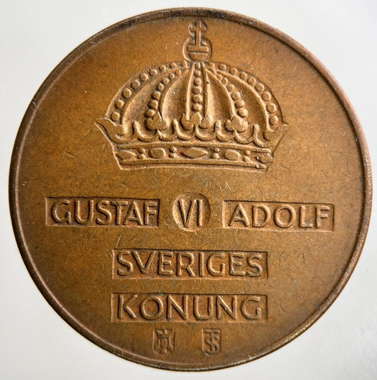 1953 Sweden 5 Ore Coin | Fine Collectable Grade