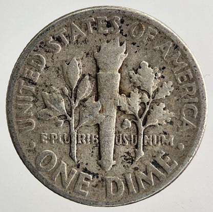 1953 US USA Roosevelt One Dime Silver Coin | Collectable Grade