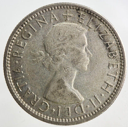 1954 Australia Florin Silver Coin | Fine Collectable Grade