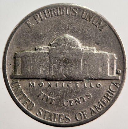 1953 US USA Nickel 5 Cents Coin | Collectable Grade | a1296
