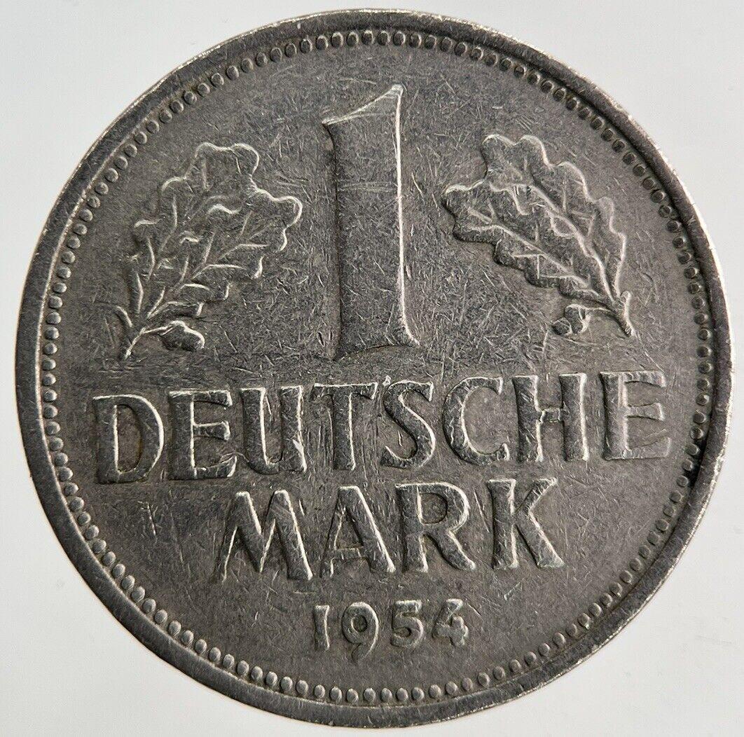 1954 Germany 1 Mark Coin | Fine Collectable Grade
