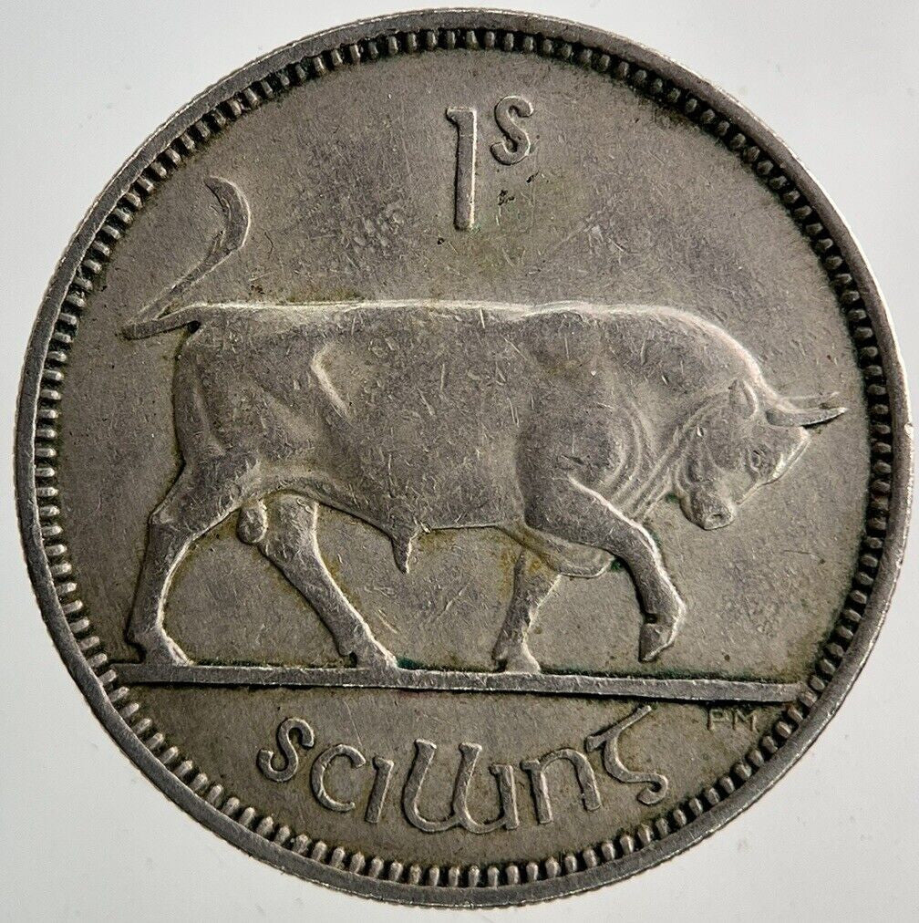 1954 Irish One Shilling Coin | Very High Grade