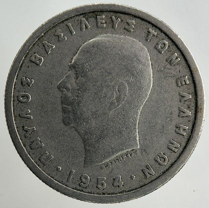 1954 Greece 1 Drachmai Coin | Collectable Grade