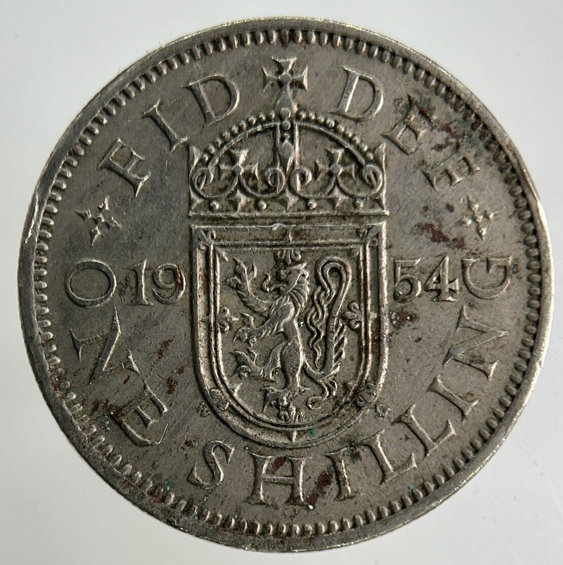 1954 Elizabeth II 2nd Shilling Coin | Fine Collectable Grade