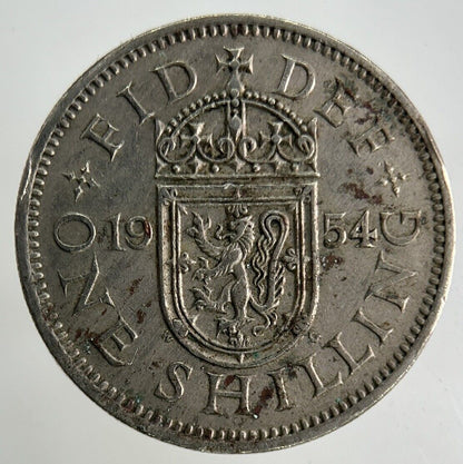 1954 Elizabeth II 2nd Shilling Coin | Fine Collectable Grade
