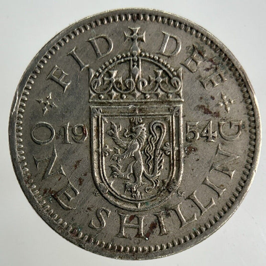 1954 Elizabeth II 2nd Shilling Coin | Fine Collectable Grade