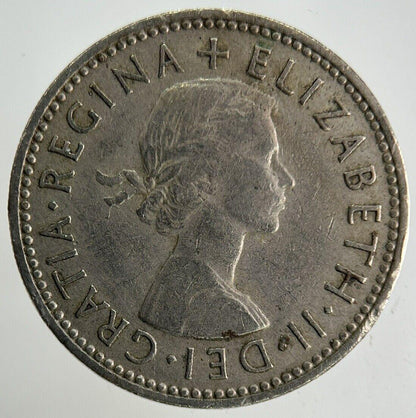 1954 Elizabeth II 2nd Shilling Coin | Fine Collectable Grade