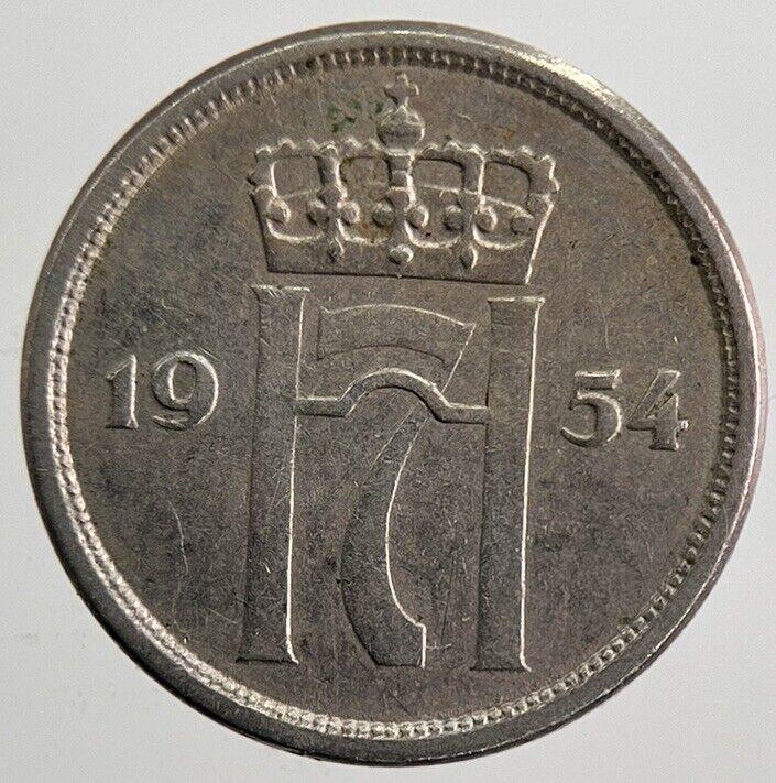 1954 Norway 10 Ore Coin | Fine Collectable Grade | a7005