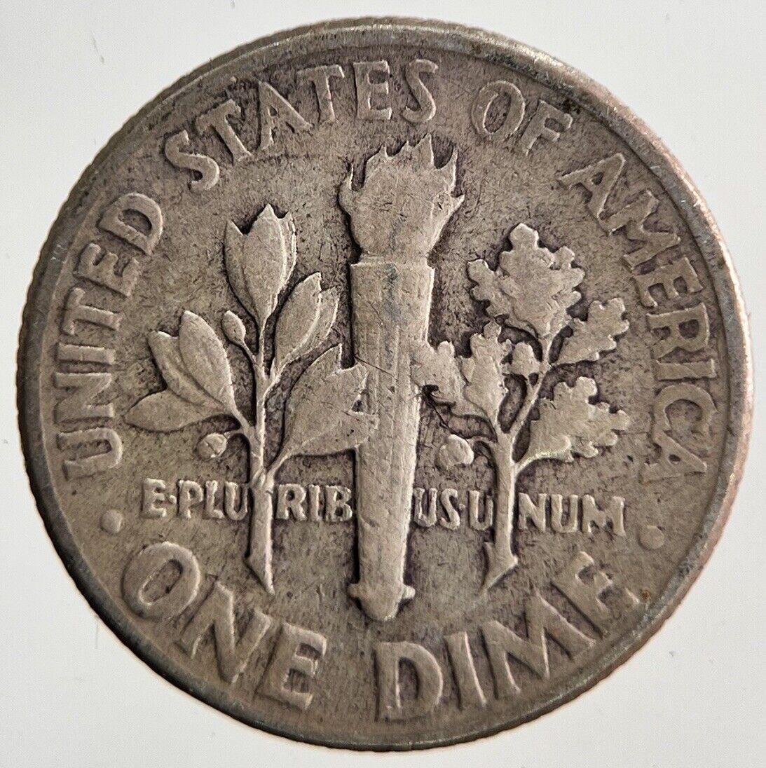 1954 US USA Roosevelt Dime Silver Coin | Collectable Grade