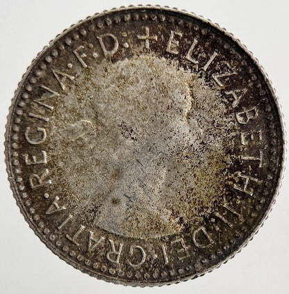 1955 Australia Sixpence Silver Coin | Fine Collectable Grade