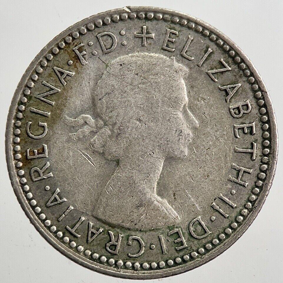 1955 Australia Sixpence Silver Coin | Fine Collectable Grade | a8003