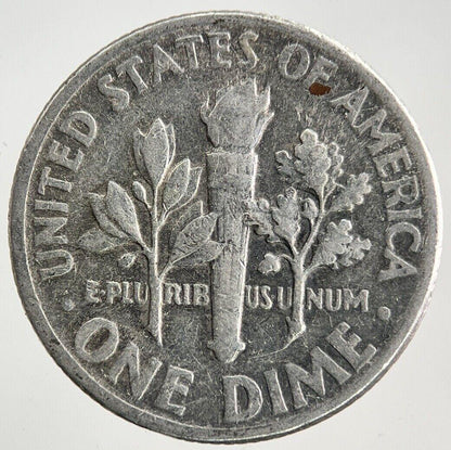 1954 US USA Roosevelt One Dime Silver Coin | Collectable Grade