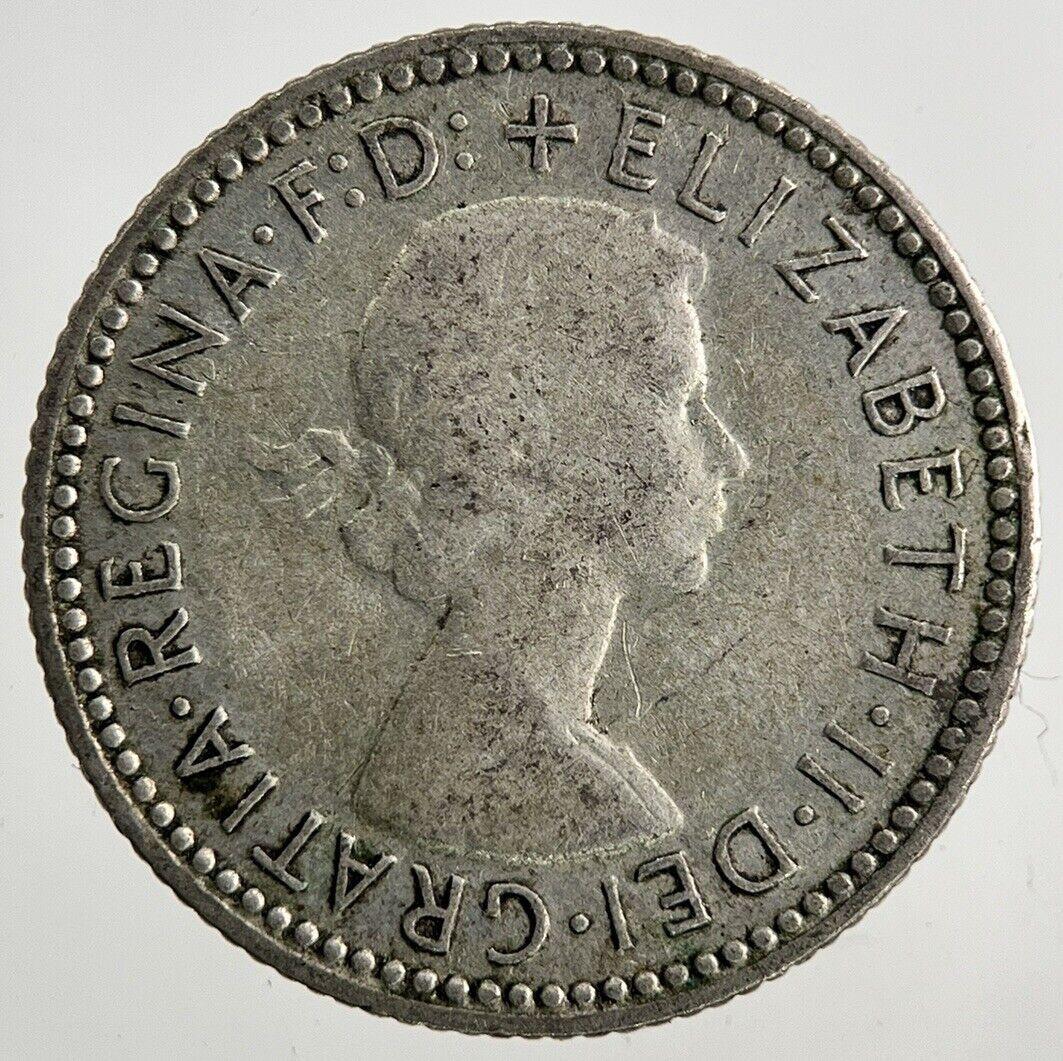 1955 Australia Sixpence Silver Coin | Fine Collectable Grade