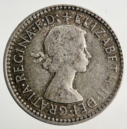 1955 Australia Threepence Silver Coin | Fine Collectable Grade