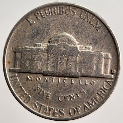 1954 US USA Nickel 5 Cents Coin | Collectable Grade | a2862