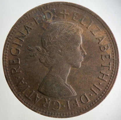 1955 Australia One Penny Coin | Fine Collectable Grade