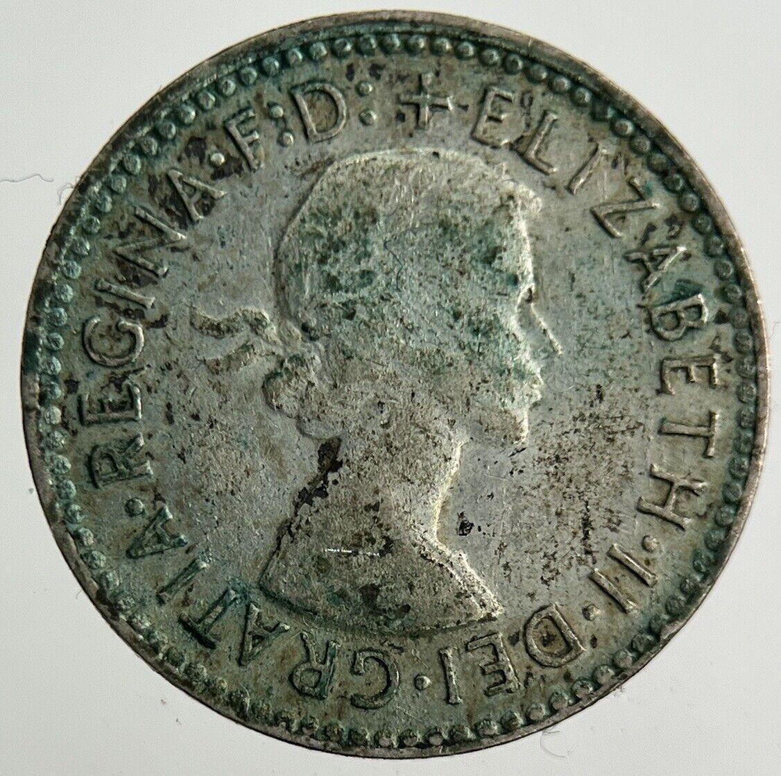 1955 Australia Threepence Silver Coin | Fine Collectable Grade