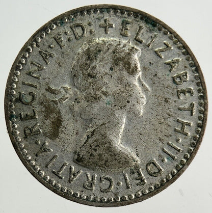 1955 Australia Threepence Silver Coin | Fine Collectable Grade