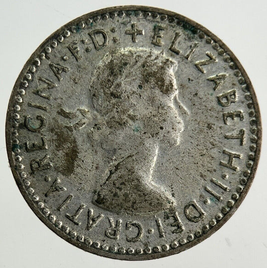 1955 Australia Threepence Silver Coin | Fine Collectable Grade