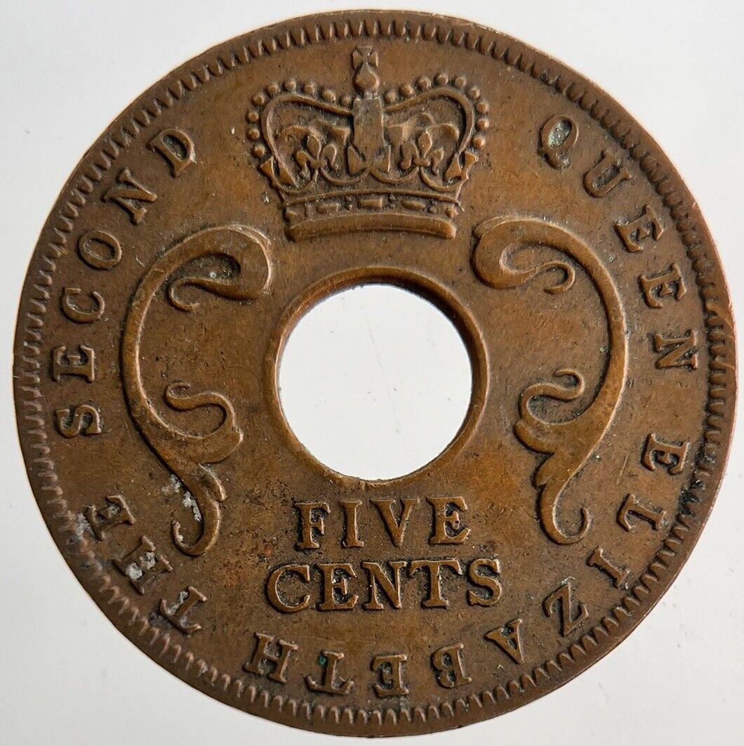 1955 East Africa 5 Cents Coin | Very High Grade | a6575