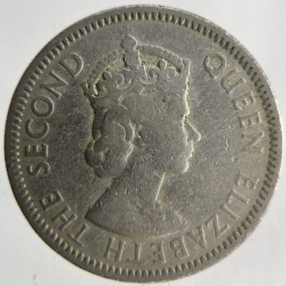 1955 British Caribbean Territories 25 Cents Coin | Fine Collectable Grade