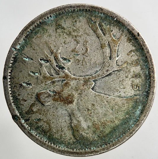 1955 Canada 25 Cents Silver Coin | Collectable Grade