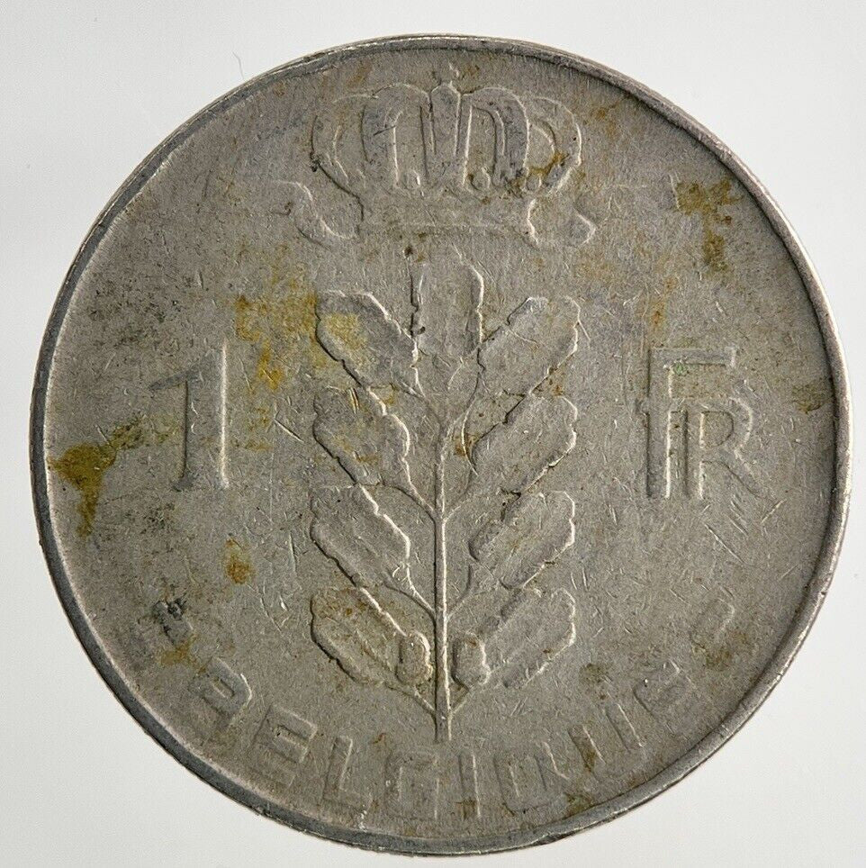 1955 Belgium 1 Franc Coin | Collectable Grade
