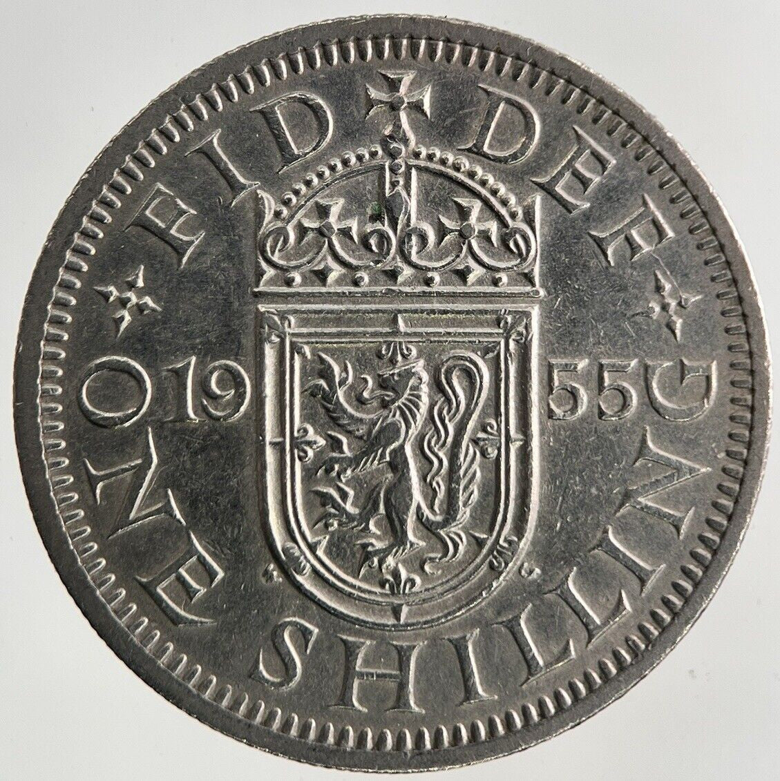 1955 Elizabeth II 2nd Shilling Coin | Fine Collectable Grade