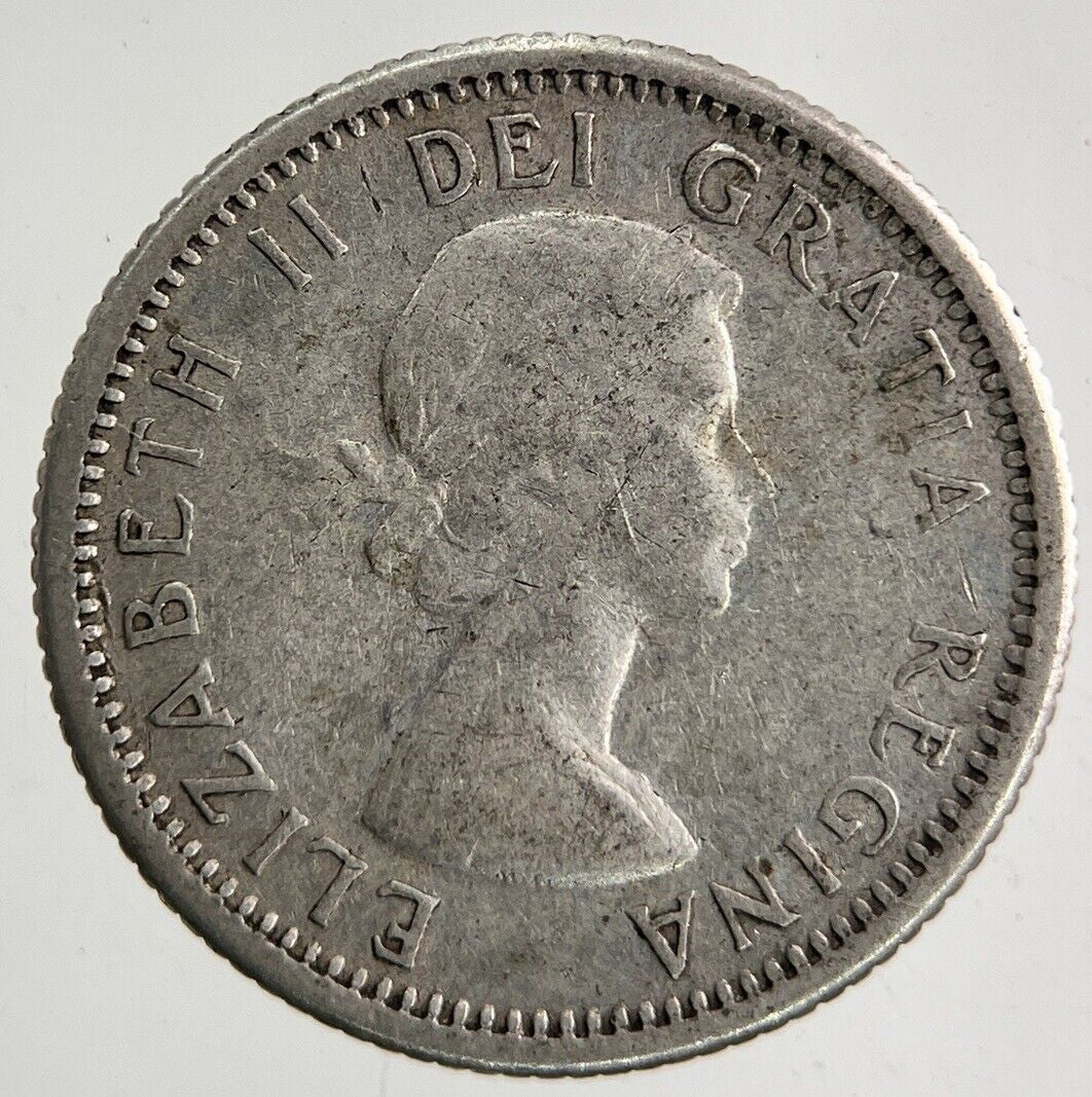 1955 Canada 10 Cents Silver Coin | Collectable Grade