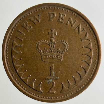 1971 Elizabeth II 2nd Half New Penny Coin | Fine Collectable Grade