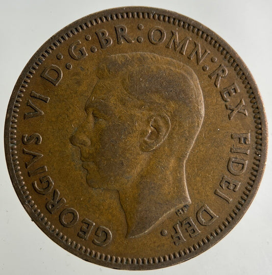 1949 George VI Half-Penny Coin | Collectable Grade