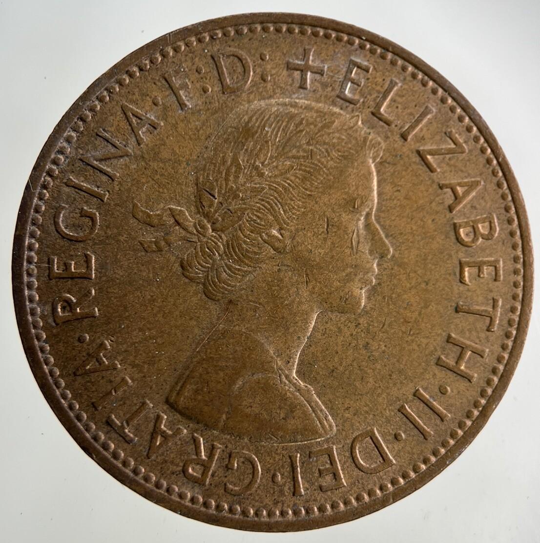 1965 Elizabeth II 2nd One Penny Coin | Fine Collectable Grade