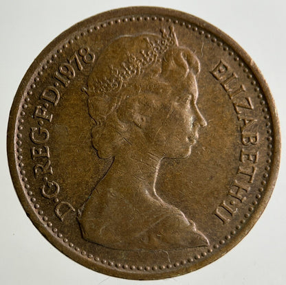 1978 Elizabeth II 2nd Half New Penny Coin | Fine Collectable Grade