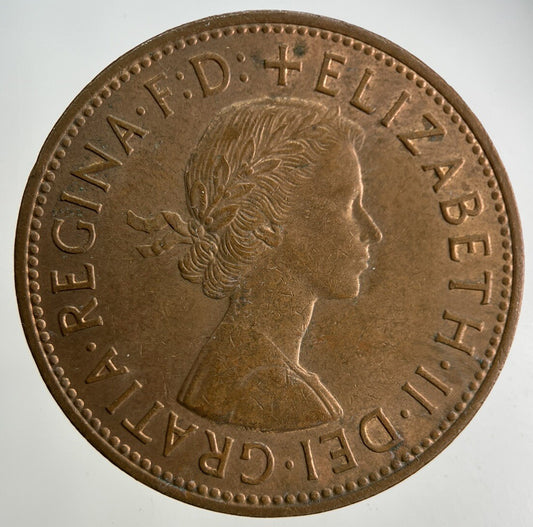 1967 Elizabeth II 2nd One Penny Coin | Fine Collectable Grade