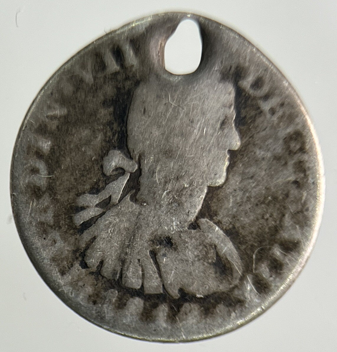 1812 Spain Mexico 1/2 Half Real Silver Coin | Collectable Grade