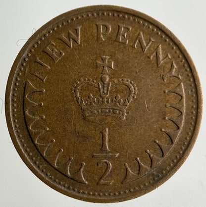 1971 Elizabeth II 2nd Half New Penny Coin | Fine Collectable Grade