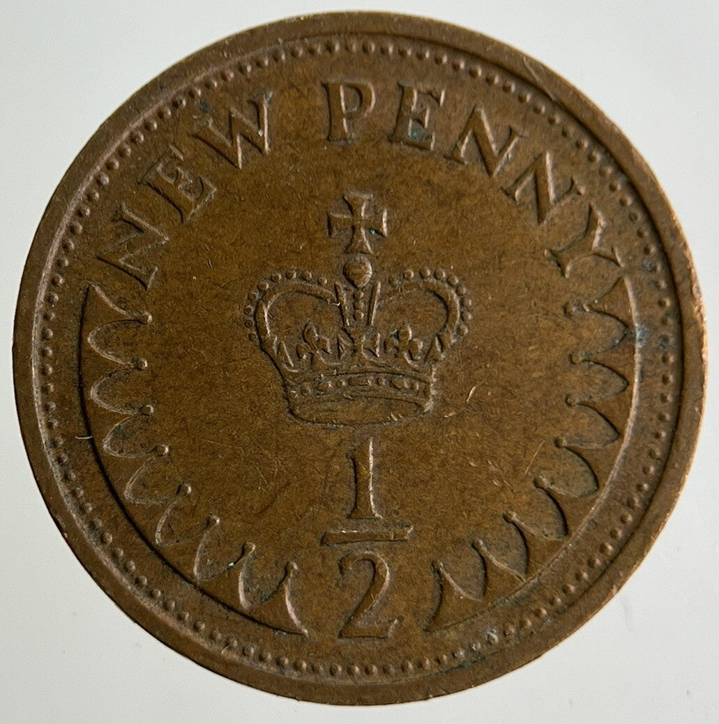 1974 Elizabeth II 2nd Half New Penny Coin | Fine Collectable Grade